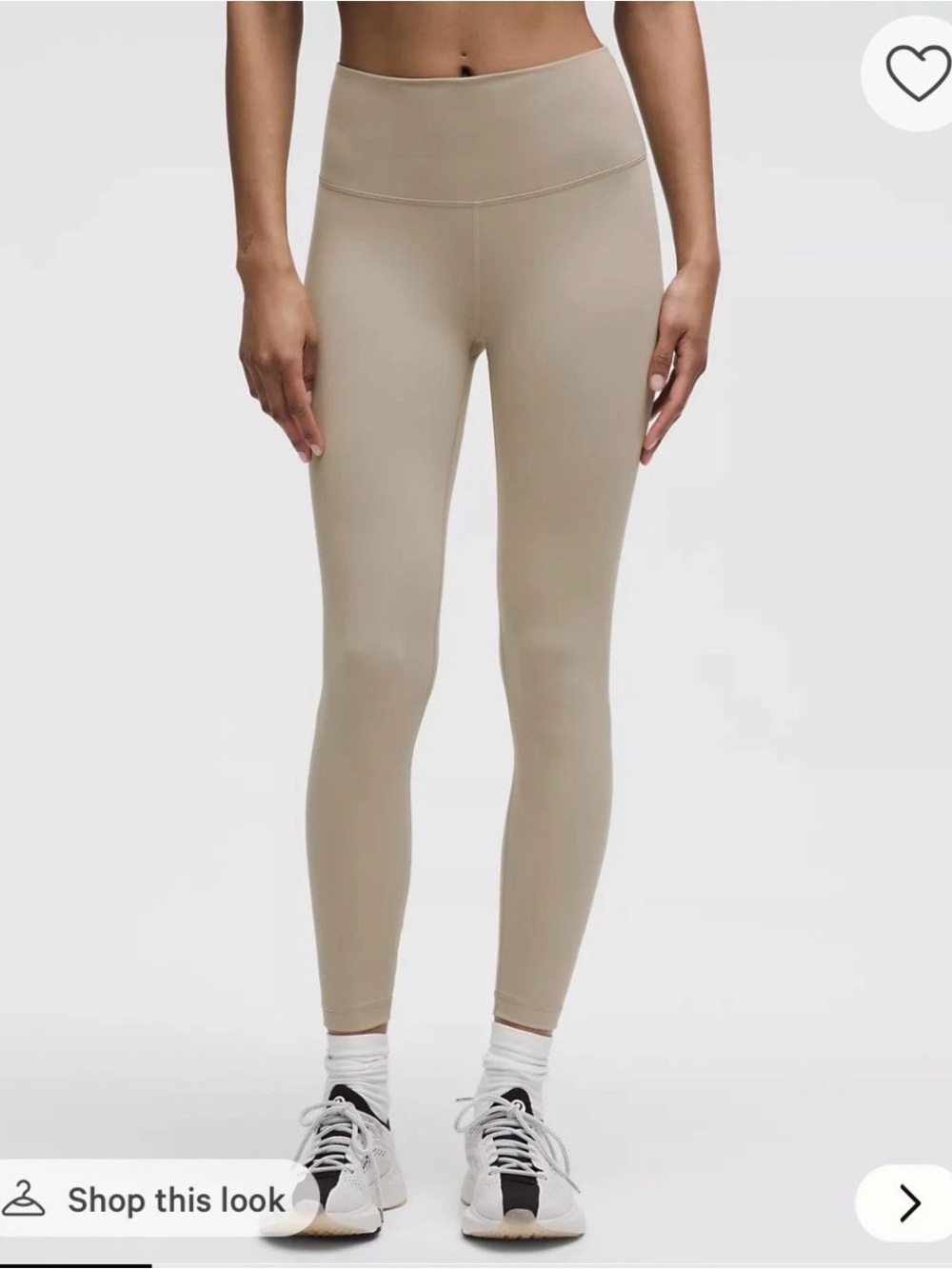 lululemon athletica Wunder Train High-Rise Leggings - Sheer Oak